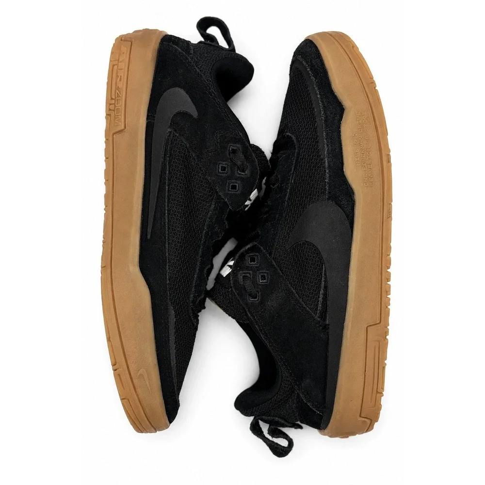 Nike SB Day One Kids Size 5Y Black Gum Light Brown Skateboard Sneaker FN4210-001